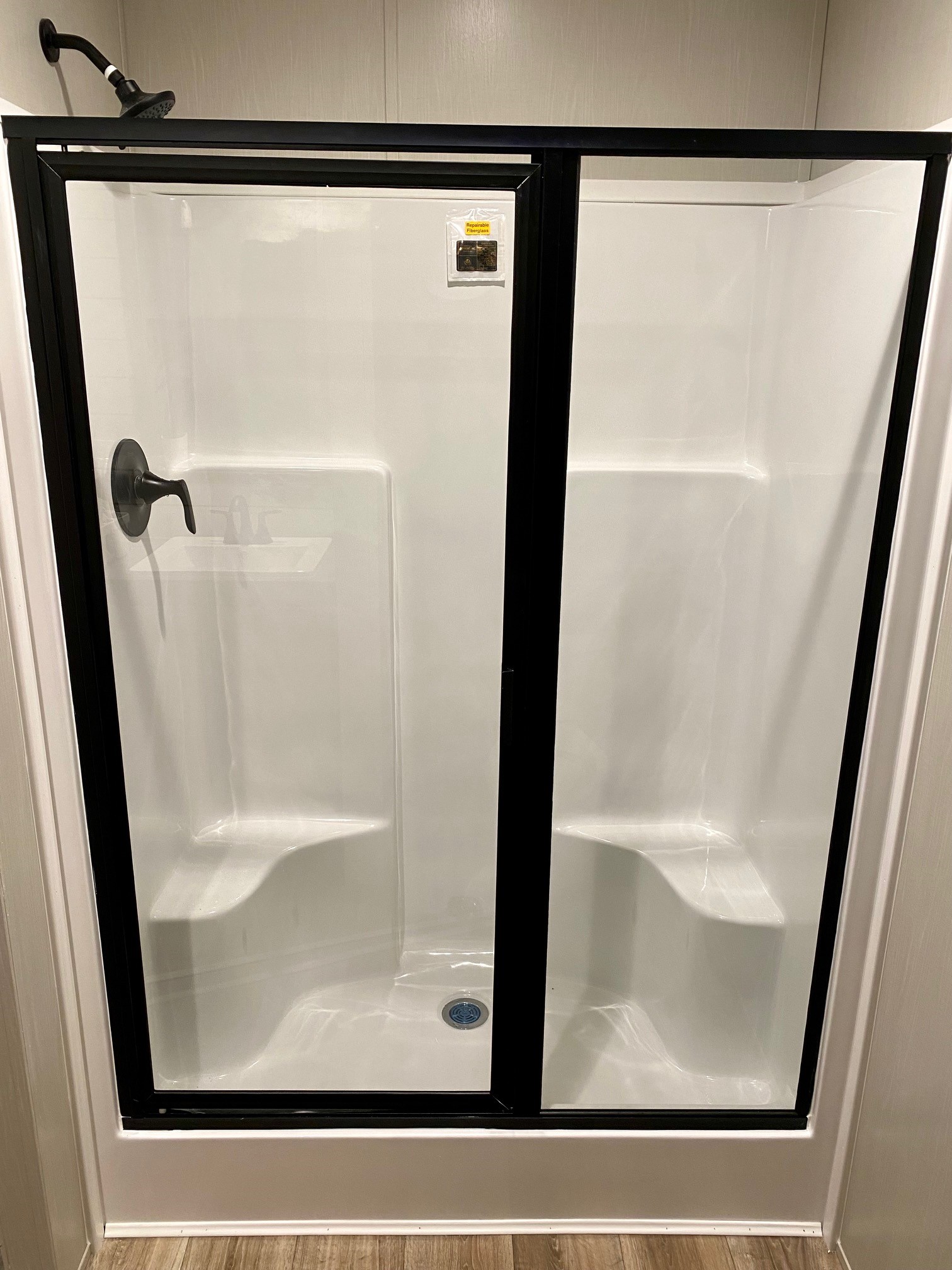 54” Fiberglass Shower Guest Bath Only
