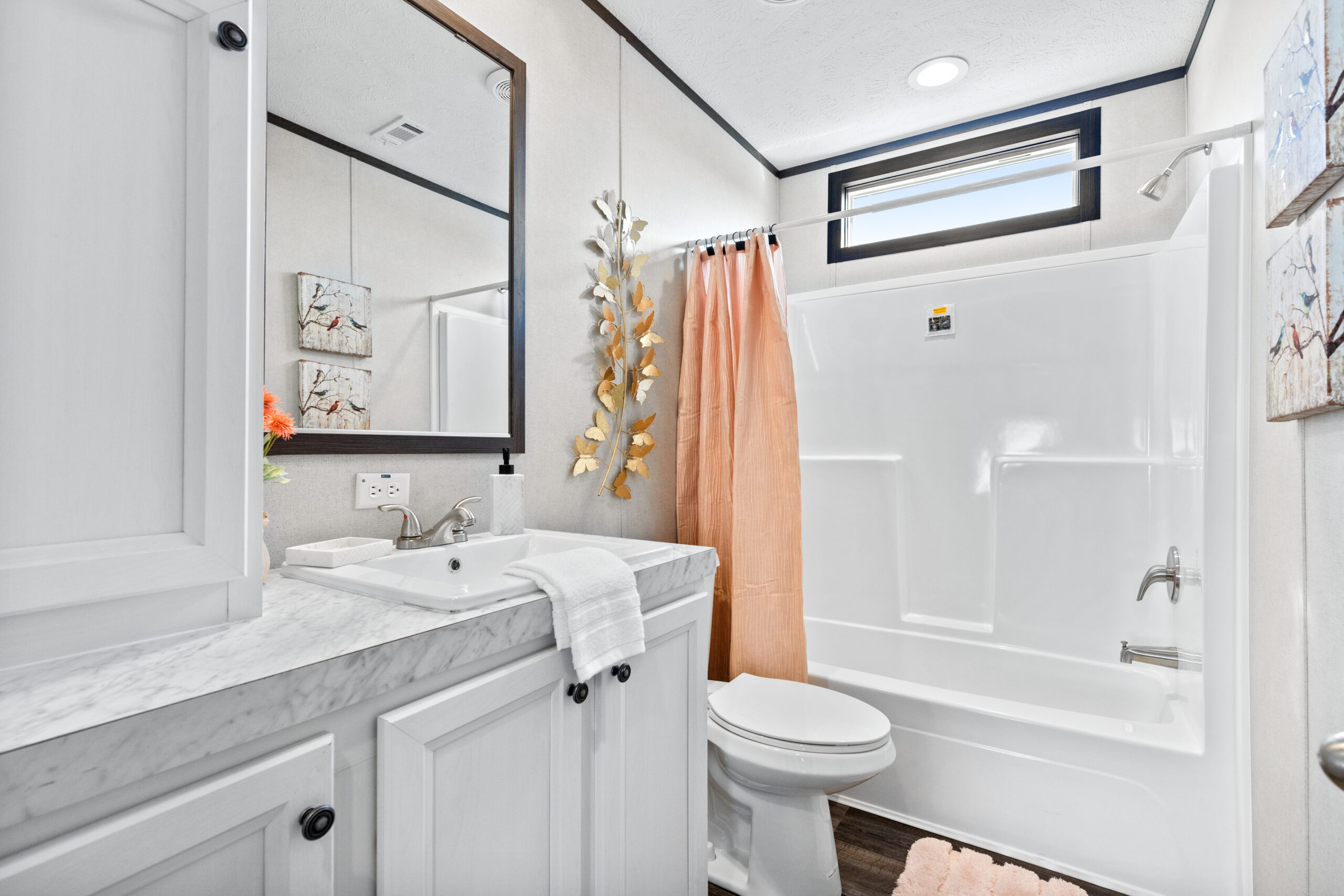 30x60” Fiberglass Tub/Shower Combo Guest Bath Only
